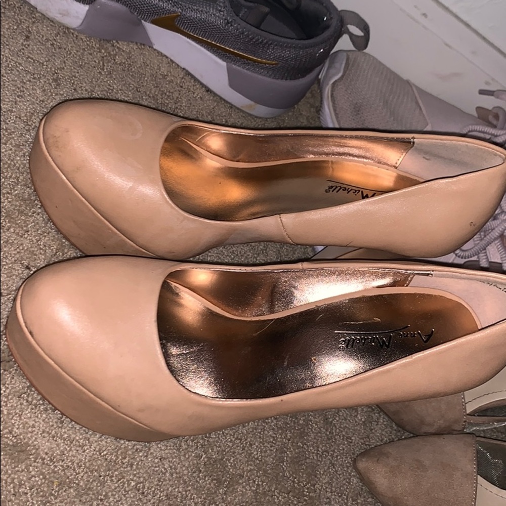 Nude heels